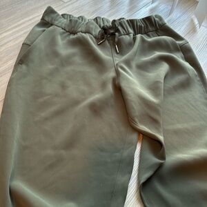 Lululemon Dark Green Joggers